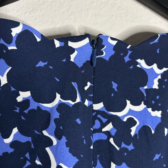 Talbots Floral Print Crepe Shift Dress Size 8 - Picture 12 of 14